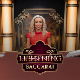 Lightning Baccarat 1xBet Играть